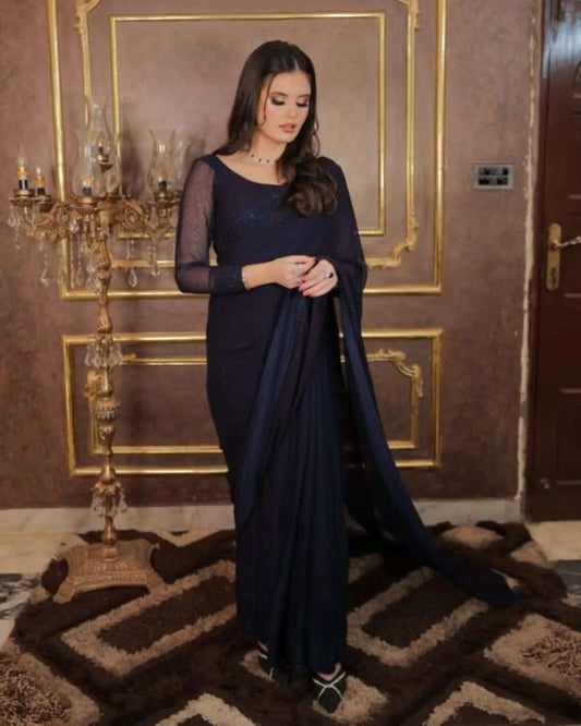 black stone saree