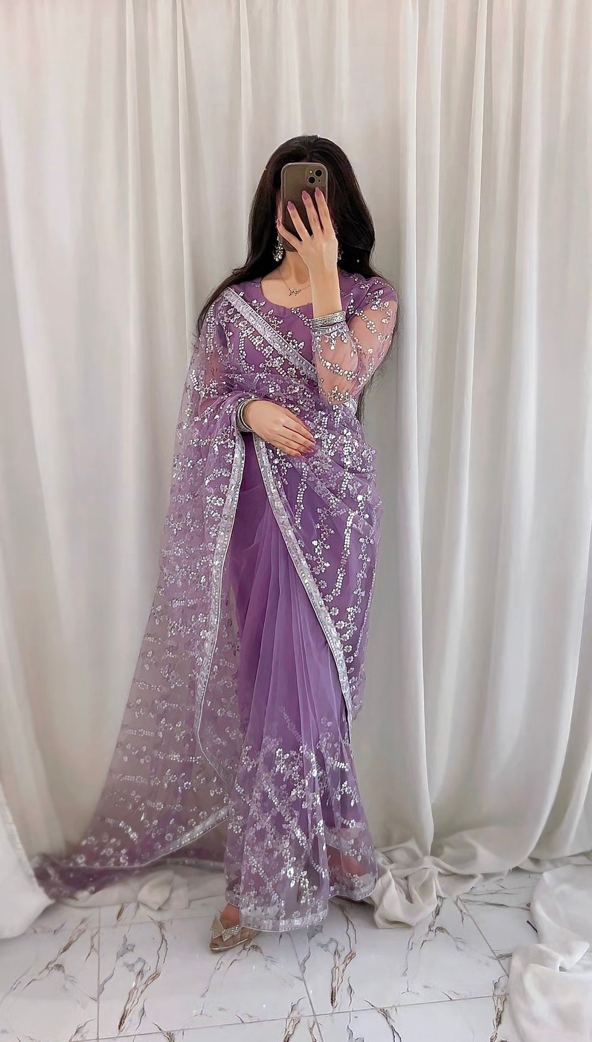 Hania Amir Stiched Saree