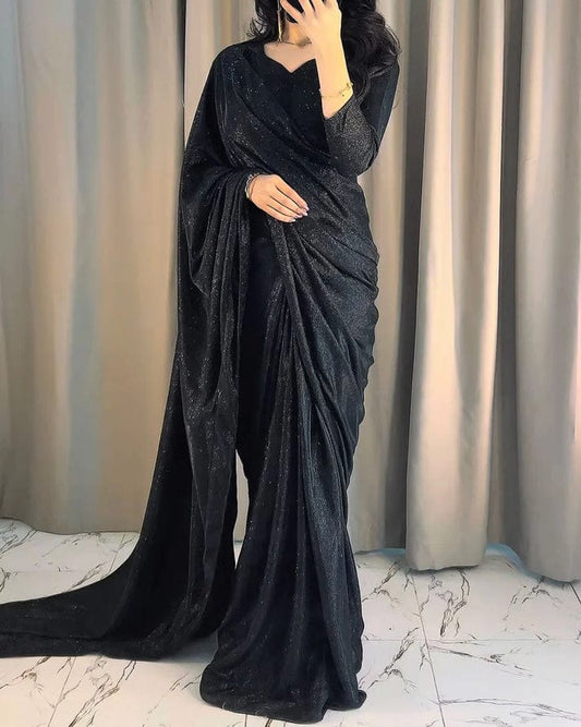shimmer saree